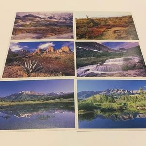 Vintage Mountains Colorado Postcard Lot of 6